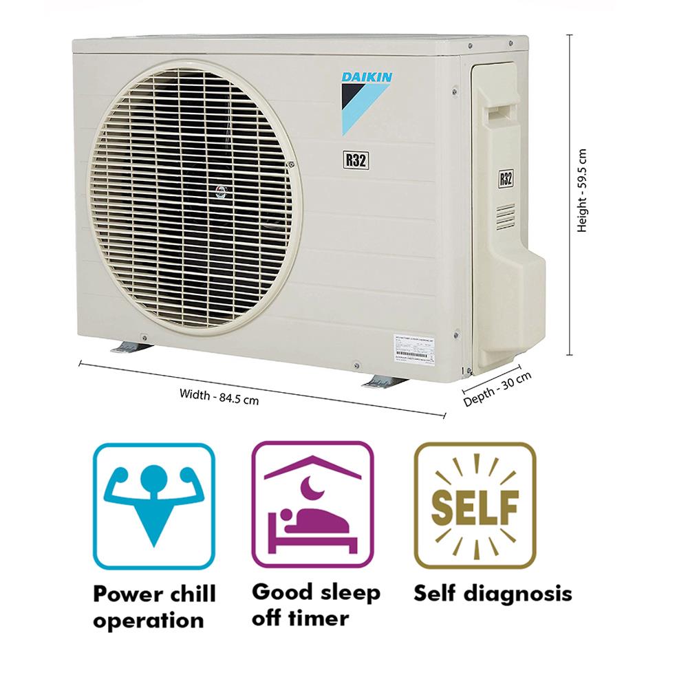 Daikin 1.5 Ton 3 Star FTL Series FTL50UV16U2 Split AC